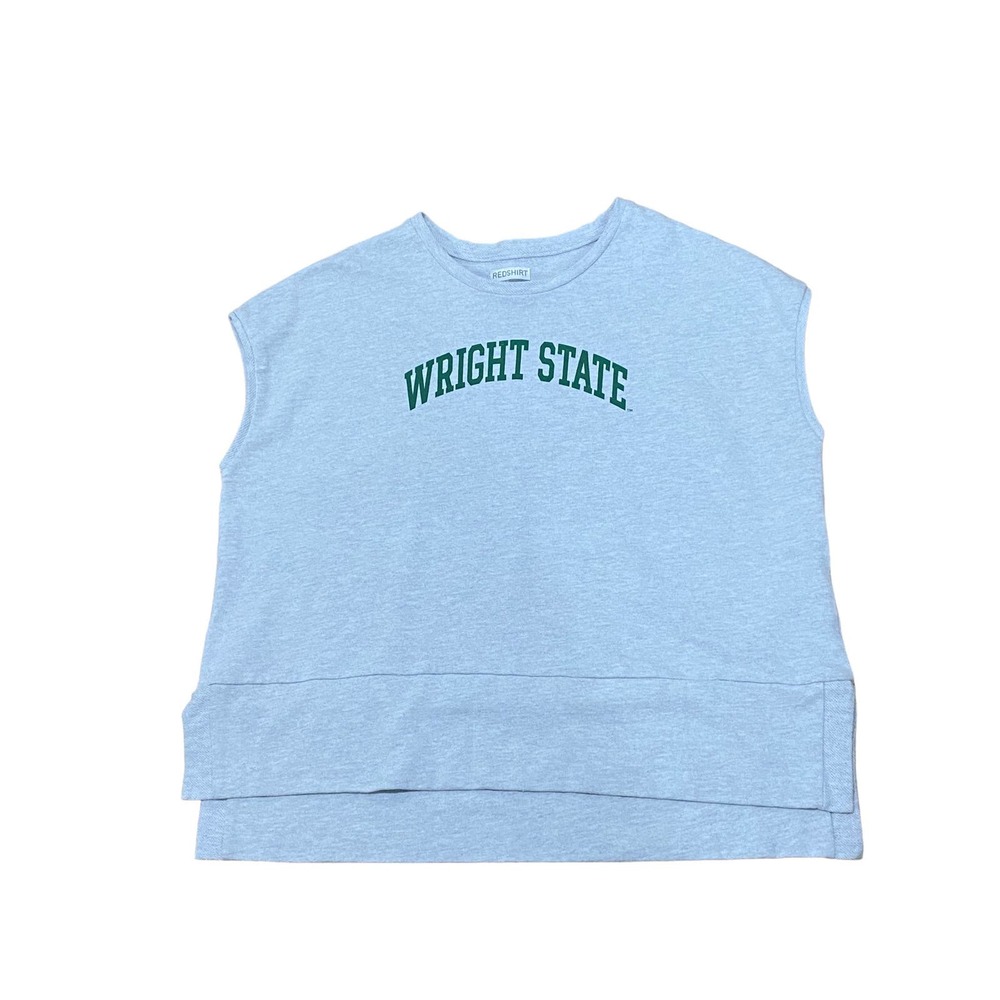 NWOT! Wright State University Raiders Sleeveless Sweatshirt Muscle Shirt S/M